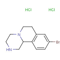 1188265-98-6 9-bromo-2,3,4,6,7,11b-hexahydro-1H-pyrazino[2,1-a]isoquinoline;dihydrochloride chemical structure