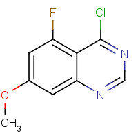 1600511-86-1 4-chloro-5-fluoro-7-methoxyquinazoline chemical structure