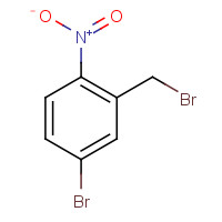 35287-42-4 4-bromo-2-(bromomethyl)-1-nitrobenzene chemical structure