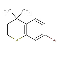127190-23-2 7-bromo-4,4-dimethyl-2,3-dihydrothiochromene chemical structure