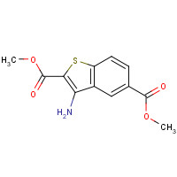 181282-81-5 dimethyl 3-amino-1-benzothiophene-2,5-dicarboxylate chemical structure