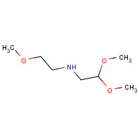 906658-39-7 2,2-dimethoxy-N-(2-methoxyethyl)ethanamine chemical structure