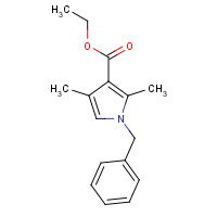 92977-40-7 ethyl 1-benzyl-2,4-dimethylpyrrole-3-carboxylate chemical structure