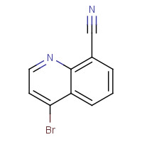 1020743-28-5 4-bromoquinoline-8-carbonitrile chemical structure