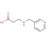 99362-31-9 3-(pyridin-3-ylmethylamino)propanoic acid chemical structure
