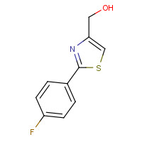 885280-13-7 [2-(4-fluorophenyl)-1,3-thiazol-4-yl]methanol chemical structure