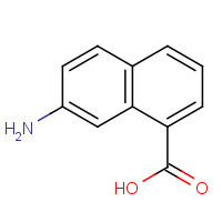 116530-10-0 7-aminonaphthalene-1-carboxylic acid chemical structure