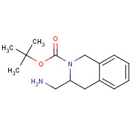 690244-91-8 tert-butyl 3-(aminomethyl)-3,4-dihydro-1H-isoquinoline-2-carboxylate chemical structure