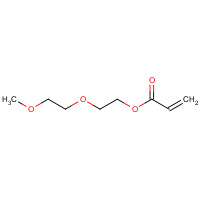 7328-18-9 2-(2-methoxyethoxy)ethyl prop-2-enoate chemical structure