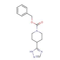 893424-27-6 benzyl 4-(1H-1,2,4-triazol-5-yl)piperidine-1-carboxylate chemical structure