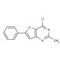 1253791-81-9 4-chloro-2-methyl-6-phenylfuro[3,2-d]pyrimidine chemical structure