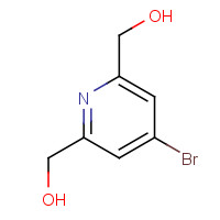 120491-88-5 [4-bromo-6-(hydroxymethyl)pyridin-2-yl]methanol chemical structure