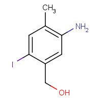 885608-79-7 (5-amino-2-iodo-4-methylphenyl)methanol chemical structure