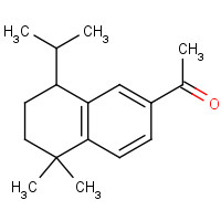 96978-87-9 1-(5,5-dimethyl-8-propan-2-yl-7,8-dihydro-6H-naphthalen-2-yl)ethanone chemical structure