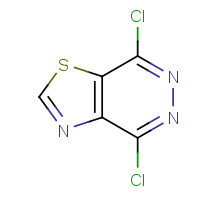 13669-90-4 4,7-dichloro-[1,3]thiazolo[4,5-d]pyridazine chemical structure