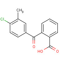 141123-11-7 2-(4-chloro-3-methylbenzoyl)benzoic acid chemical structure