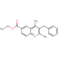 1599529-21-1 ethyl 3-benzyl-2,4-dimethylquinoline-6-carboxylate chemical structure