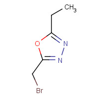 1403338-38-4 2-(bromomethyl)-5-ethyl-1,3,4-oxadiazole chemical structure