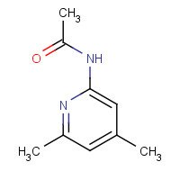 5407-88-5 N-(4,6-dimethylpyridin-2-yl)acetamide chemical structure
