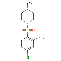 13723-48-3 5-chloro-2-(4-methylpiperazin-1-yl)sulfonylaniline chemical structure