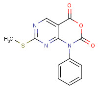 1253789-66-0 7-methylsulfanyl-1-phenylpyrimido[4,5-d][1,3]oxazine-2,4-dione chemical structure
