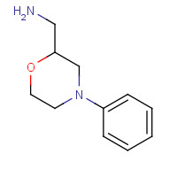 112913-99-2 (4-phenylmorpholin-2-yl)methanamine chemical structure