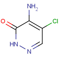 55271-58-4 5-amino-4-chloro-1H-pyridazin-6-one chemical structure