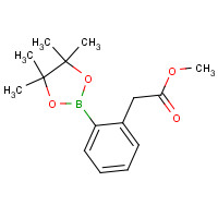 956229-86-0 methyl 2-[2-(4,4,5,5-tetramethyl-1,3,2-dioxaborolan-2-yl)phenyl]acetate chemical structure