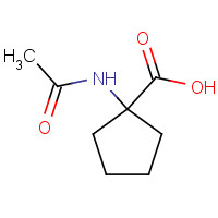 4854-46-0 1-acetamidocyclopentane-1-carboxylic acid chemical structure