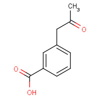 205927-63-5 3-(2-oxopropyl)benzoic acid chemical structure