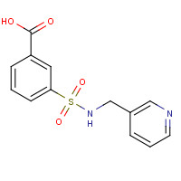 733031-16-8 3-(pyridin-3-ylmethylsulfamoyl)benzoic acid chemical structure