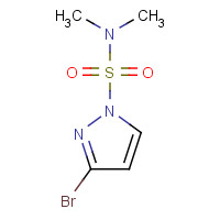 500011-84-7 3-bromo-N,N-dimethylpyrazole-1-sulfonamide chemical structure