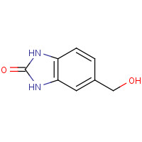 106429-58-7 5-(hydroxymethyl)-1,3-dihydrobenzimidazol-2-one chemical structure