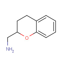 3990-59-8 3,4-dihydro-2H-chromen-2-ylmethanamine chemical structure
