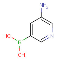 1169748-84-8 (5-aminopyridin-3-yl)boronic acid chemical structure