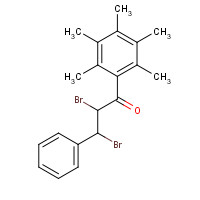 646506-57-2 2,3-dibromo-1-(2,3,4,5,6-pentamethylphenyl)-3-phenylpropan-1-one chemical structure