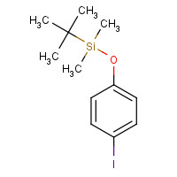 133430-99-6 tert-butyl-(4-iodophenoxy)-dimethylsilane chemical structure