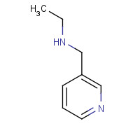 3000-75-7 N-(pyridin-3-ylmethyl)ethanamine chemical structure