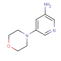 1008853-90-4 5-morpholin-4-ylpyridin-3-amine chemical structure