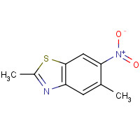 686747-49-9 2,5-dimethyl-6-nitro-1,3-benzothiazole chemical structure