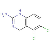 444904-63-6 5,6-dichloro-1,4-dihydroquinazolin-2-amine chemical structure