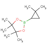 136835-34-2 2-(2,2-dimethylcyclopropyl)-4,4,5,5-tetramethyl-1,3,2-dioxaborolane chemical structure