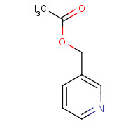 10072-09-0 pyridin-3-ylmethyl acetate chemical structure