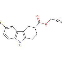 322725-63-3 ethyl 6-fluoro-2,3,4,9-tetrahydro-1H-carbazole-3-carboxylate chemical structure