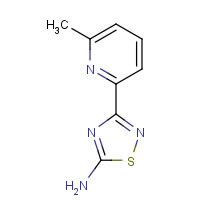 1179363-01-9 3-(6-methylpyridin-2-yl)-1,2,4-thiadiazol-5-amine chemical structure