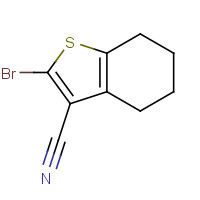757196-84-2 2-bromo-4,5,6,7-tetrahydro-1-benzothiophene-3-carbonitrile chemical structure