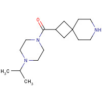 1227610-23-2 7-azaspiro[3.5]nonan-2-yl-(4-propan-2-ylpiperazin-1-yl)methanone chemical structure