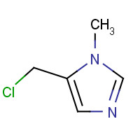89180-90-5 5-(chloromethyl)-1-methylimidazole chemical structure