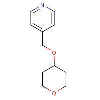 1400760-63-5 4-(oxan-4-yloxymethyl)pyridine chemical structure
