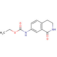 885273-79-0 ethyl N-(1-oxo-3,4-dihydro-2H-isoquinolin-7-yl)carbamate chemical structure